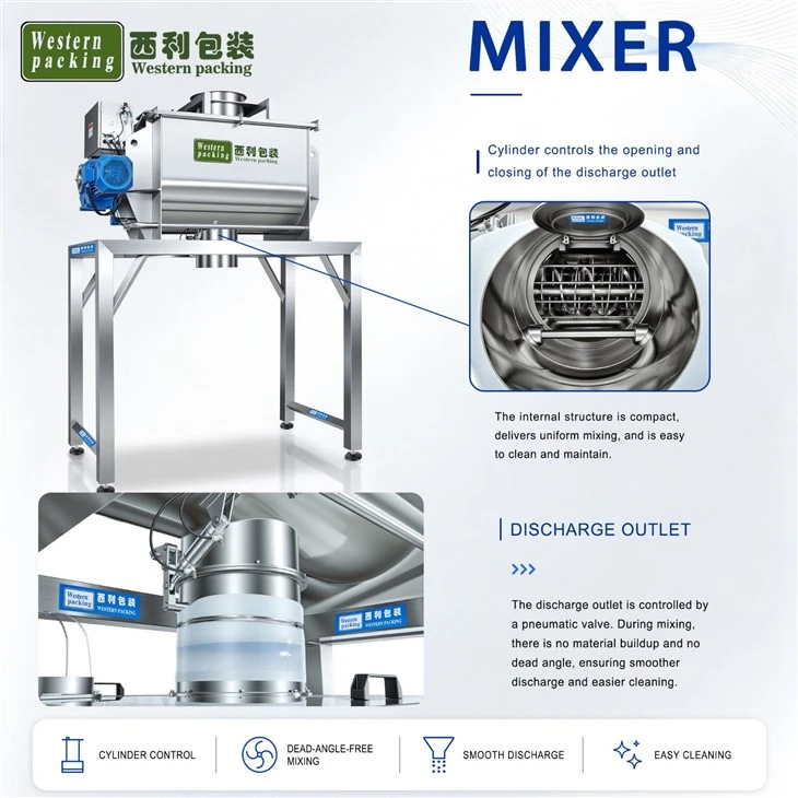 industrial powder mixer machine