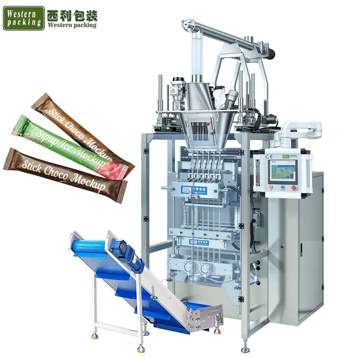 Stroj na balení prášku do sáčků